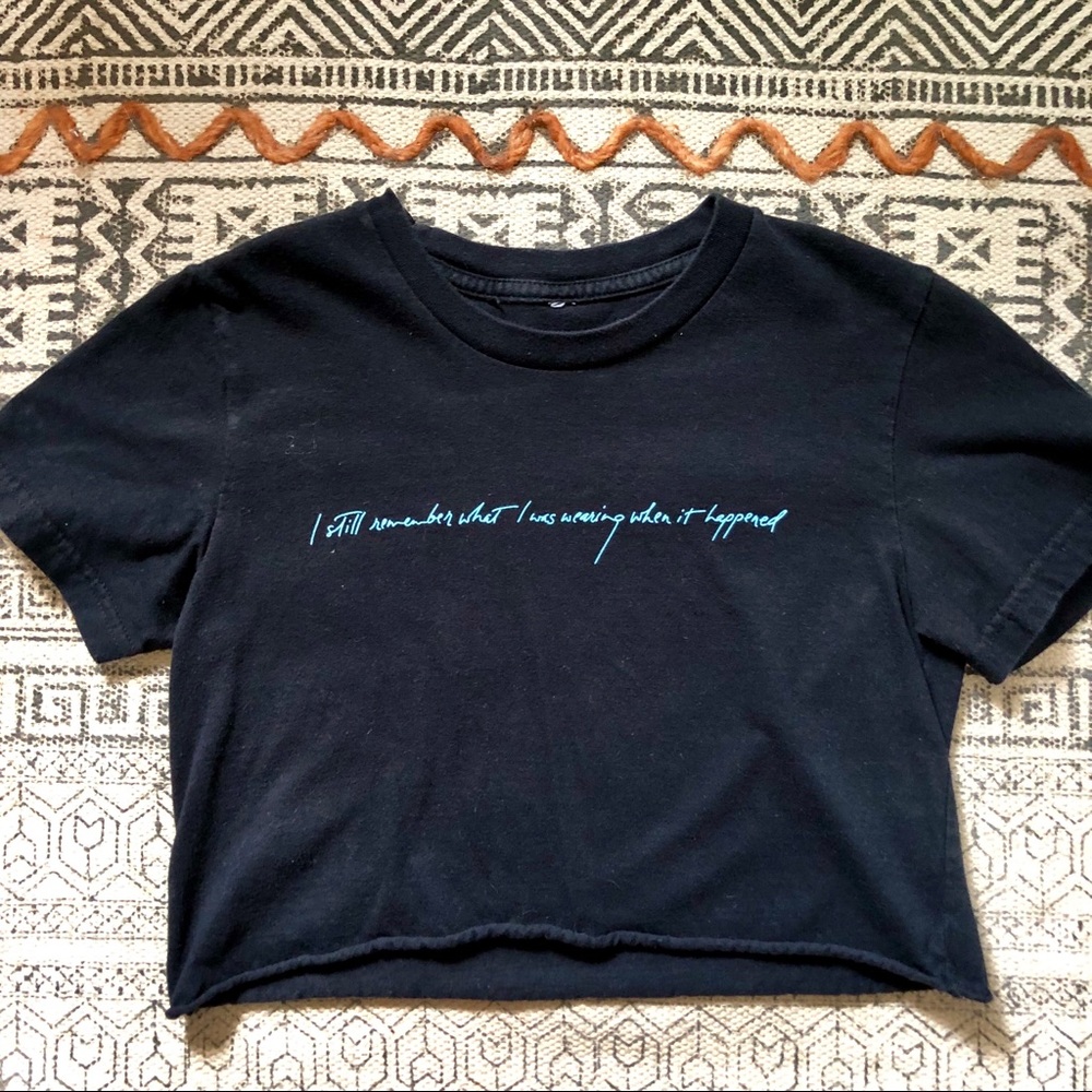 Nasty gal rare crop top